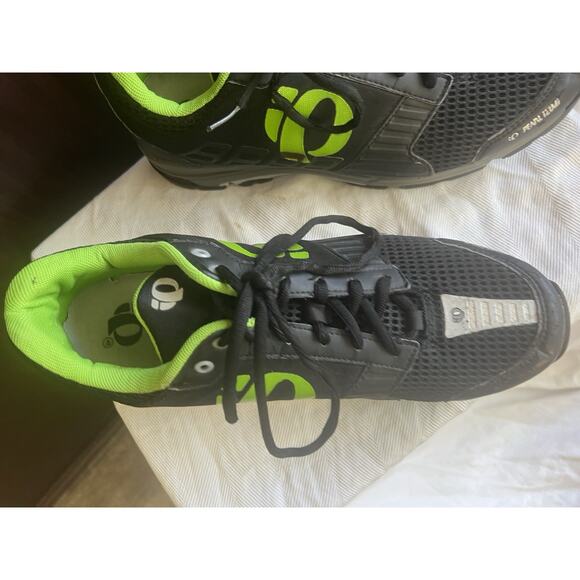 PEARL iZUMi X-Road Fuel v5 Cycling Shoes~EUR 49- Mens Size 14 Black & Green - Picture 4 of 15